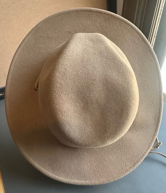 Brixton Tan 100% wool hat with strap L  7 1/2 60cm main image 8